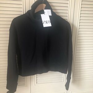 Black Turtleneck Sweatshirt